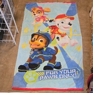 Colorful Paw Patrol Kids Towel Large